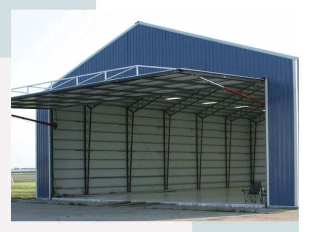 Прямо стенные ангары в Тольятти