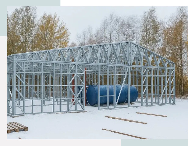 Металлические ангары в Тольятти