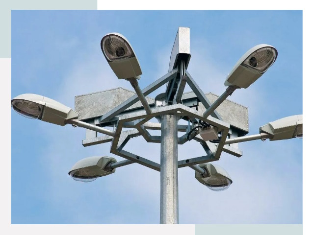 Монтаж осветительных мачт в Тольятти