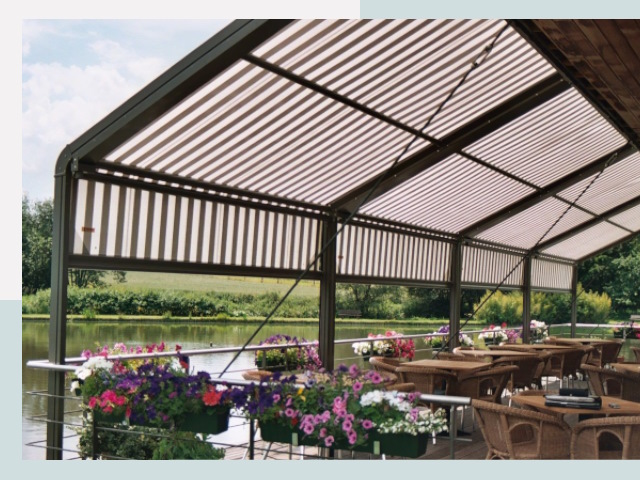 Элегантные навесы для кафе от 621 руб в Тольятти