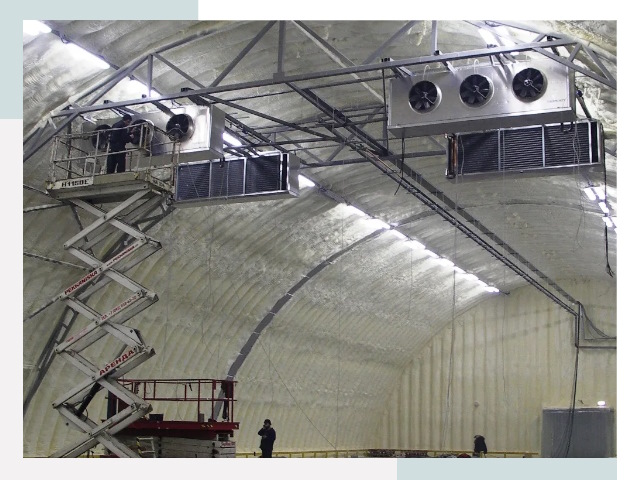 Оснащение ангаров в Тольятти