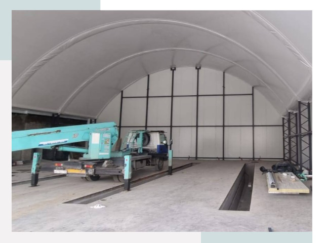 Внутреннее оснащение ангаров в Тольятти