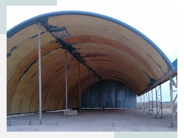 Реконструкция ангаров в Тольятти