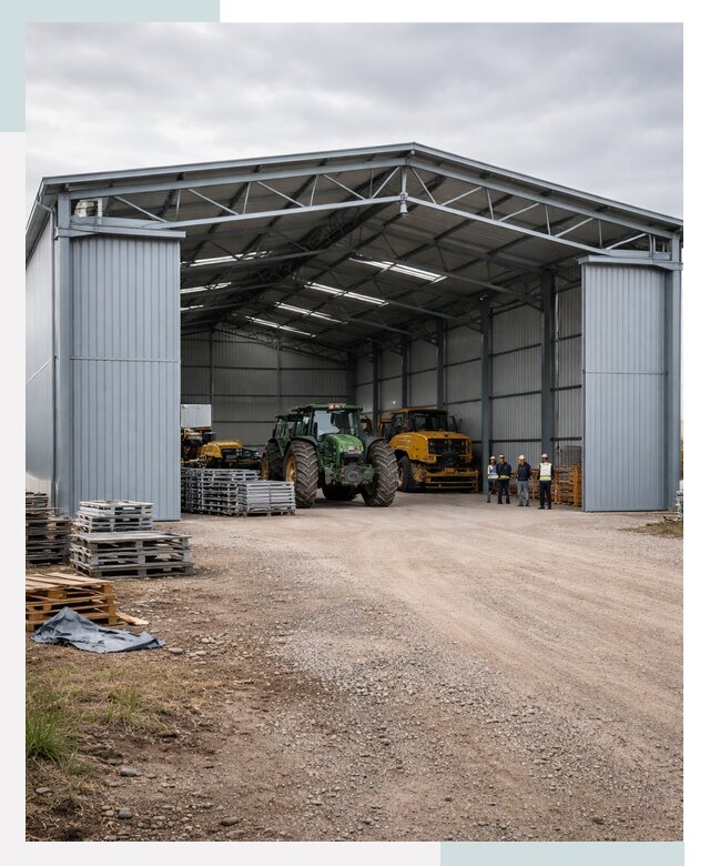 Ангары для сельхозтехники в Тольятти от 20684 р. | СтальСтрой-Тля