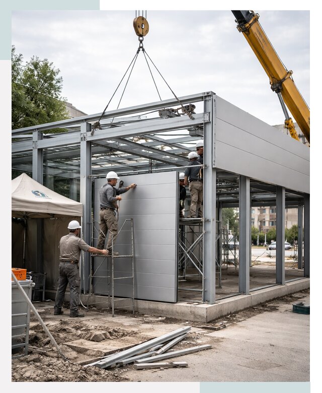 СтальСтрой-Тля: торговый павильон под ключ в Тольятти от 36197 р.