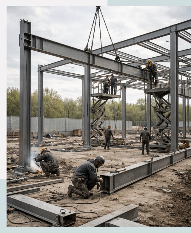 Строительство выставочных павильонов из металлоконструкций в Тольятти