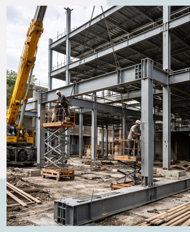 Строительство торгово-офисных зданий под ключ в Тольятти