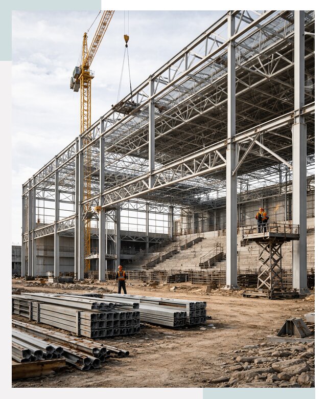 Строительство спортивных комплексов в Тольятти от 31026 р. | СтальСтрой-Тля